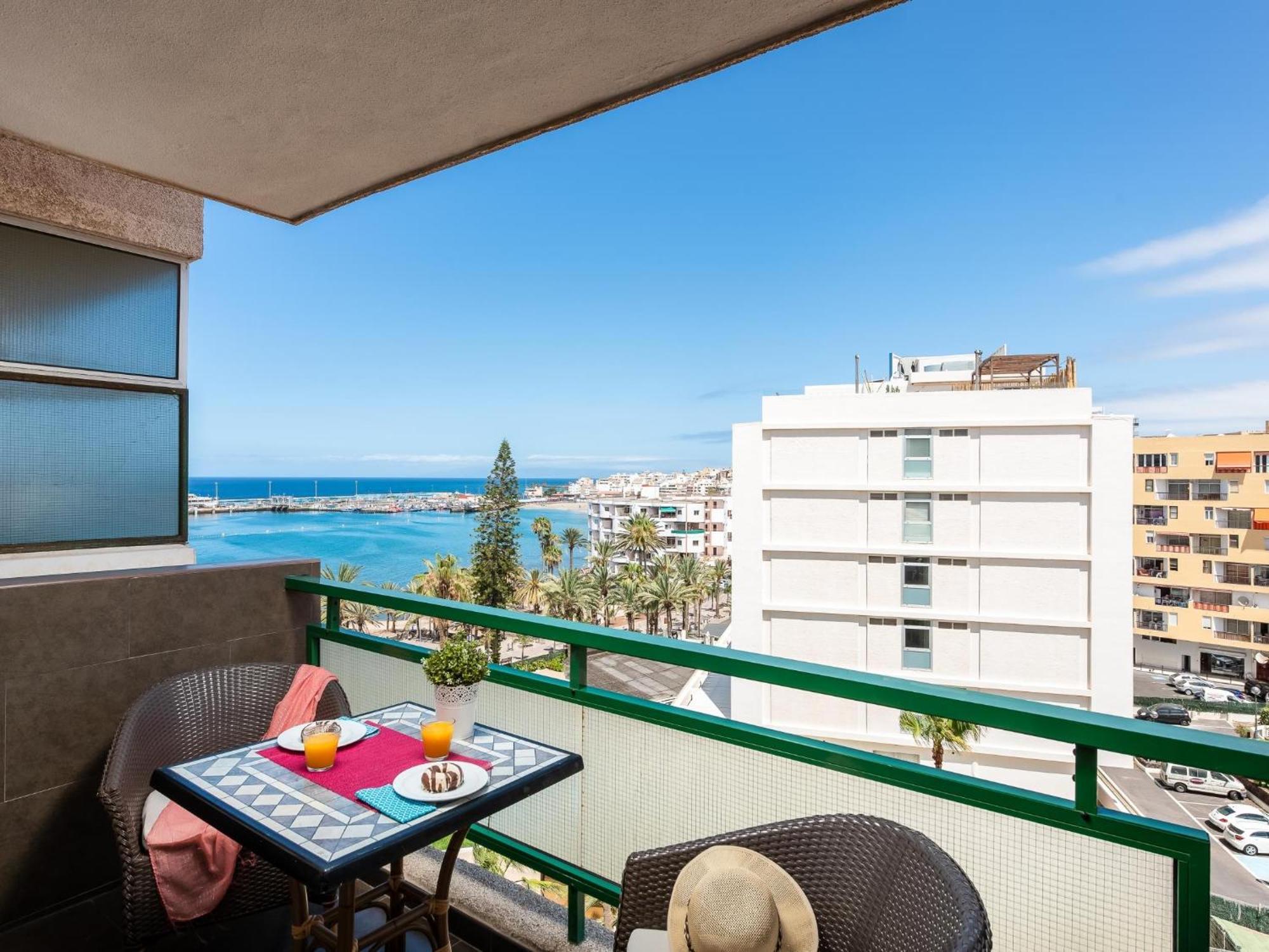 603 Comodoro Studio Beach Front Los Cristianos  Exteriör bild
