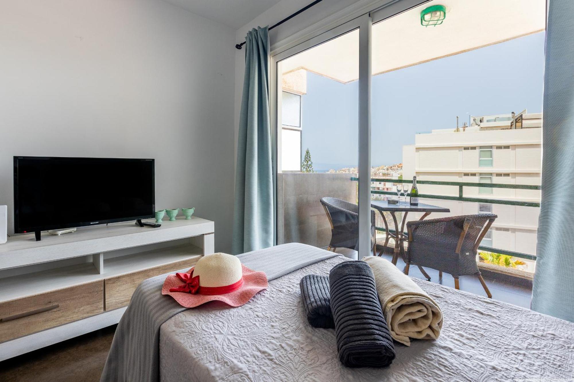 603 Comodoro Studio Beach Front Los Cristianos  Exteriör bild